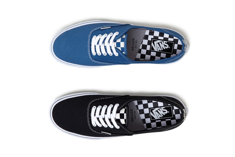 DELUXE x VANS のタッグよりスペシャルな Authentic が登場