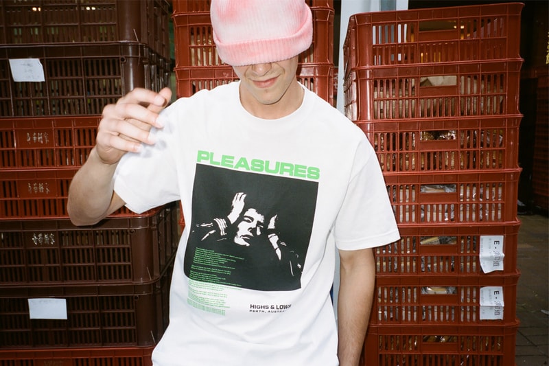 Highs and Lows x PLEASURES 2017年春夏Tシャツコレクション