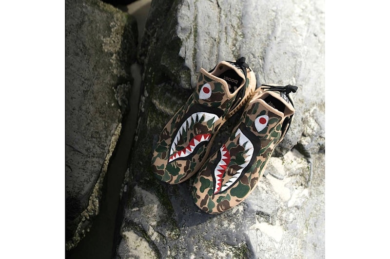 ベイプ® 1ST CAMO SHARK  カスタマイズ  アディダス NMD XR1