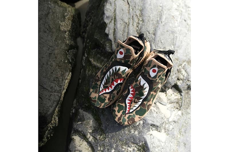 ベイプ® 1ST CAMO SHARK カスタマイズ アディダス NMD XR1