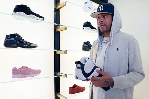 NBA 殿堂入りのアレン・アイバーソンが “Sneaker Shopping”に登場