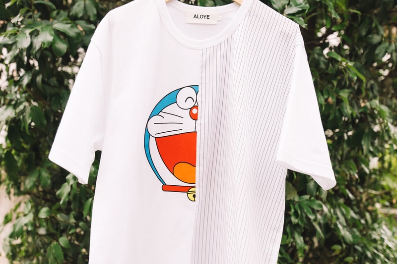 ALOYE よりドラえもんにフィーチャーしたTシャツカプセルコレクションが登場