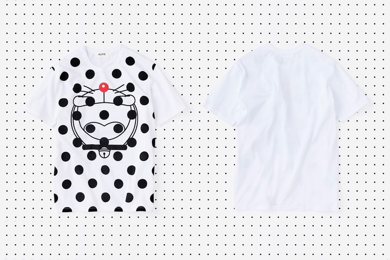 ALOYE よりドラえもんにフィーチャーしたTシャツカプセルコレクションが登場