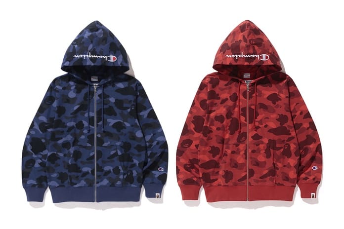 BAPE® x Champion のコラボアイテム一覧