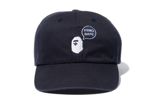 Dover Street Market Ginza にて限定発売される BAPE® のベースボールキャップ