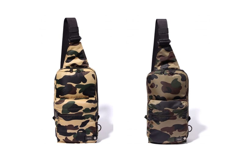 BAPE® が PORTER とのコラボバッグのビジュアルを公開