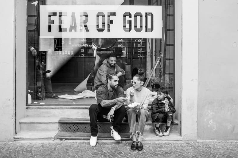 イタリアで開催された Fear of God のポップアップローンチレポート