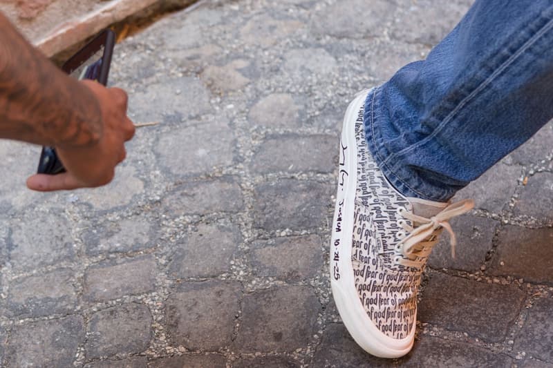 イタリアで開催された Fear of God のポップアップローンチレポート