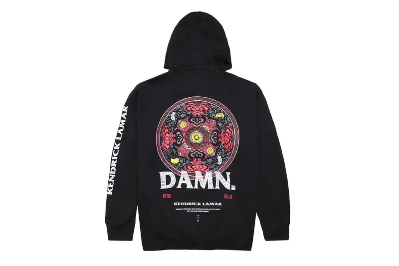 Kendrick Lamar の最新アルバム『DAMN.』オリジナルアパレルアイテムの数々をチェック
