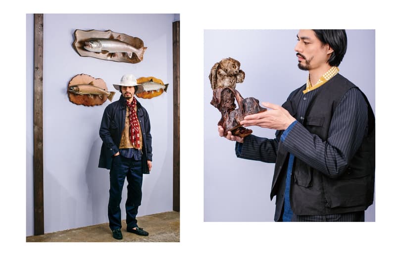 NEPENTHES がハンチングのエッセンスを取り入れた坂元真澄のエディトリアルを公開