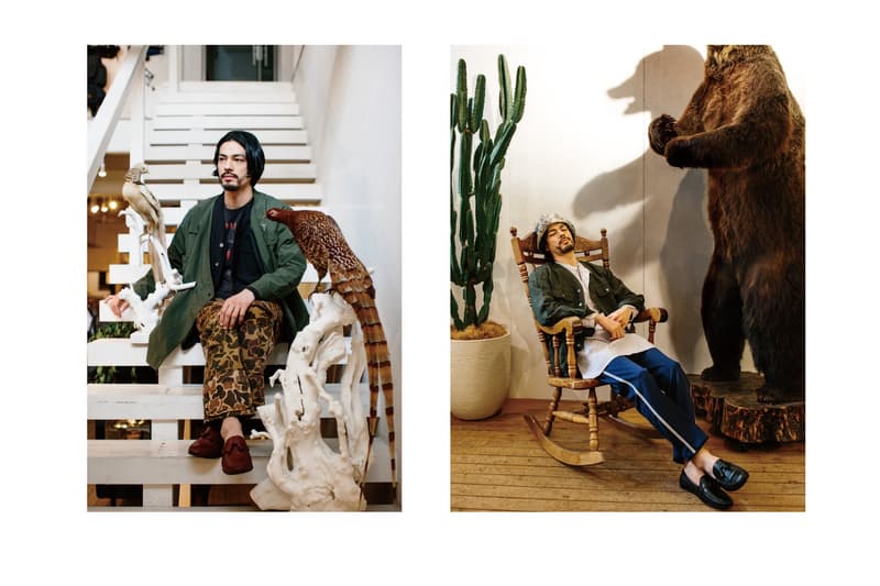 NEPENTHES がハンチングのエッセンスを取り入れた坂元真澄のエディトリアルを公開