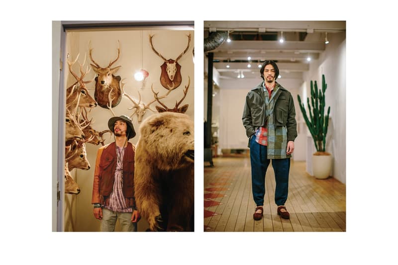 NEPENTHES がハンチングのエッセンスを取り入れた坂元真澄のエディトリアルを公開