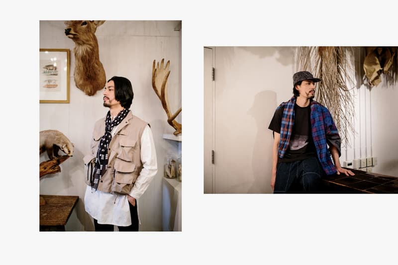 NEPENTHES がハンチングのエッセンスを取り入れた坂元真澄のエディトリアルを公開