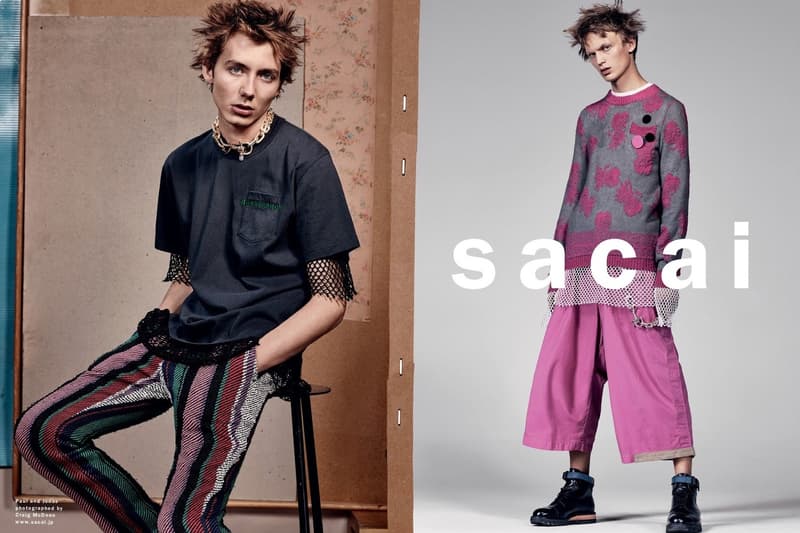 パンクに新しい風を吹かせる sacai の2017春夏キャンペーン