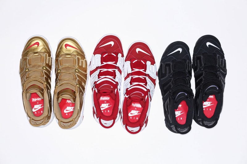 Supreme x Nike Air More Uptempo のオフィシャルビジュアル＆発売情報がついに解禁