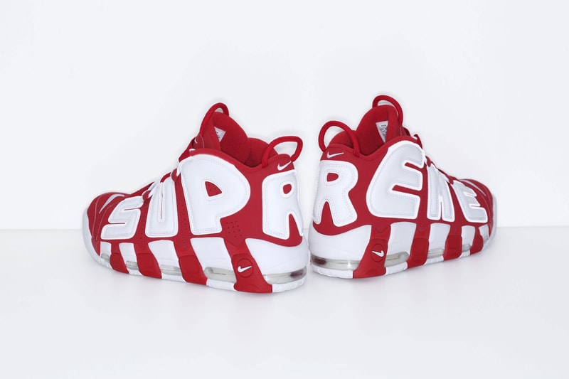 Supreme x Nike Air More Uptempo のオフィシャルビジュアル＆発売情報がついに解禁