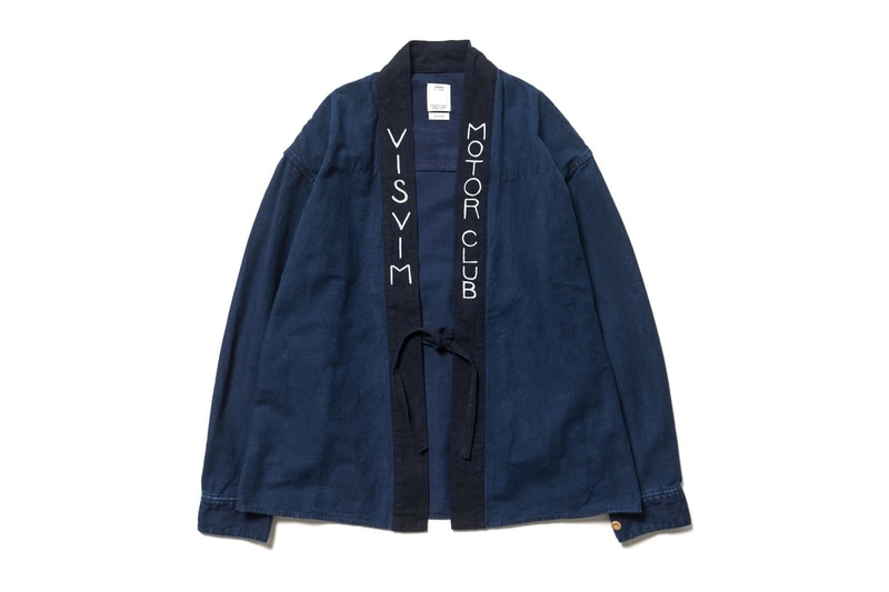 visvim 　インディゴ　 LHAMOシャツ
