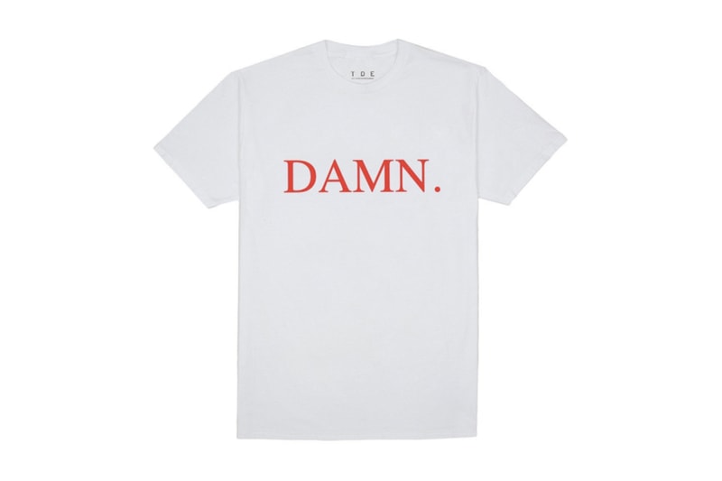 Kendrick Lamar の最新アルバム『DAMN.』オリジナルアパレルアイテムの数々をチェック