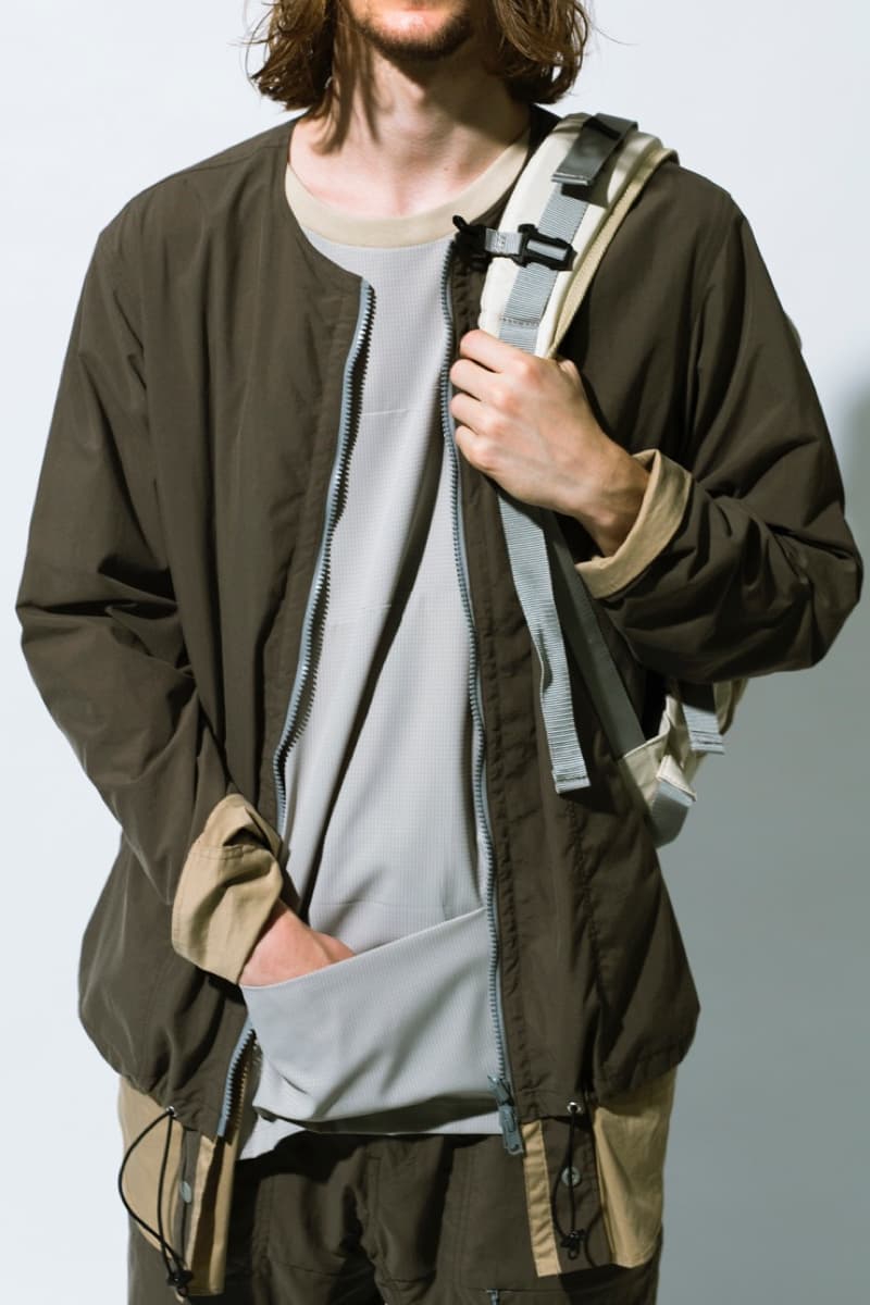 meanswhile のパッカブルポケットTシリーズ