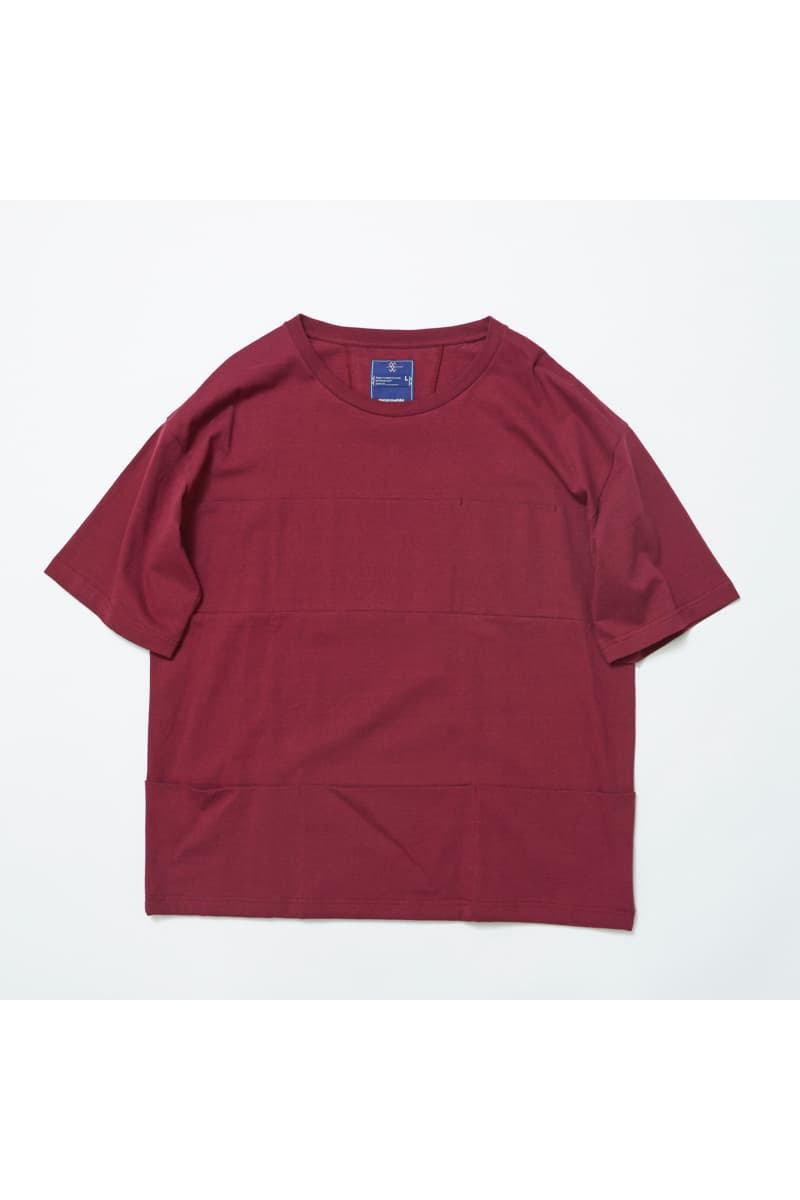 meanswhile のパッカブルポケットTシリーズ