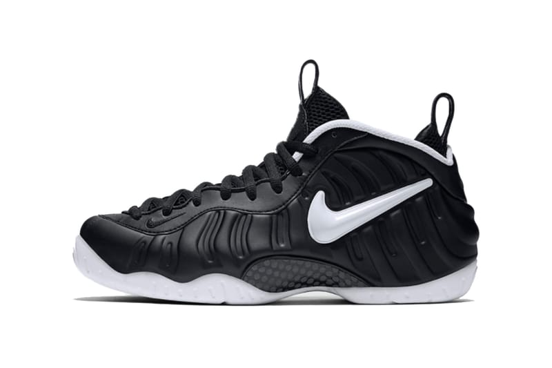 Nike Air Foamposite Pro “Black, White & Forbidding”