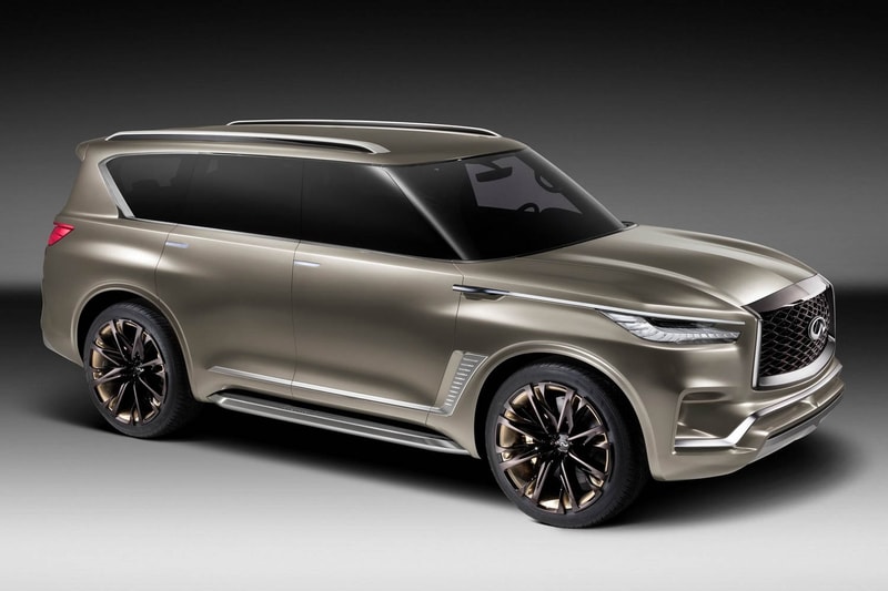 日産インフィニティが高級 SUV のデザインスタディモデル QX80 Monograph を発表