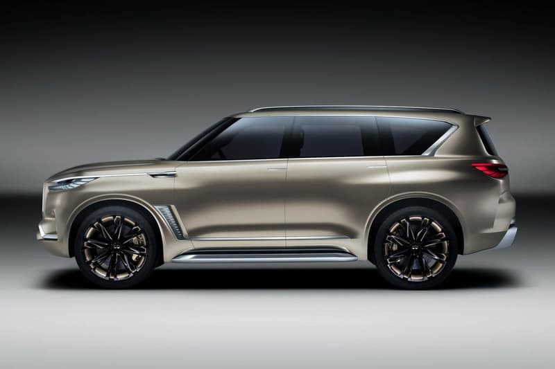 日産インフィニティが高級 SUV のデザインスタディモデル QX80 Monograph を発表