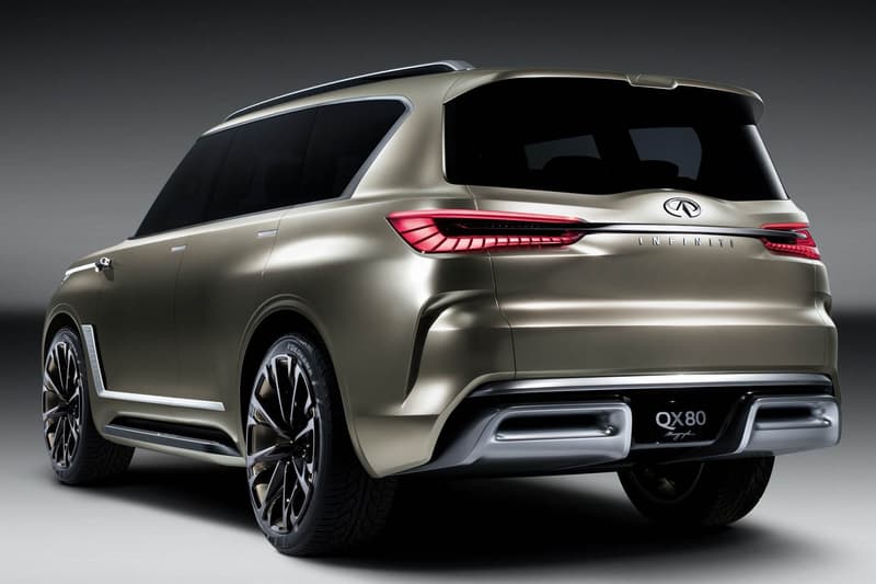 日産インフィニティが高級 SUV のデザインスタディモデル QX80 Monograph を発表