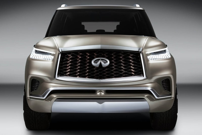 日産インフィニティが高級 SUV のデザインスタディモデル QX80 Monograph を発表