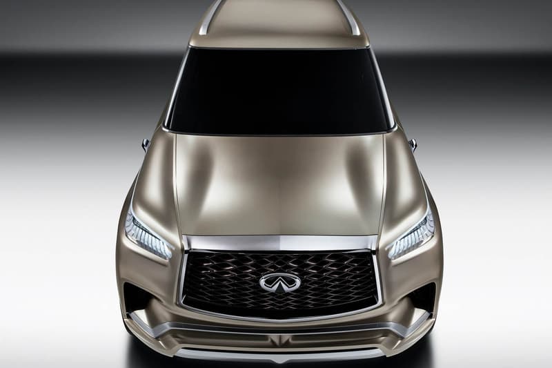 日産インフィニティが高級 SUV のデザインスタディモデル QX80 Monograph を発表