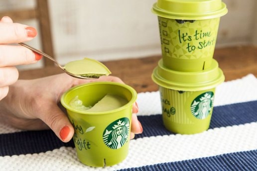 Starbucks 大人気のプリンに抹茶フレーバーが登場
