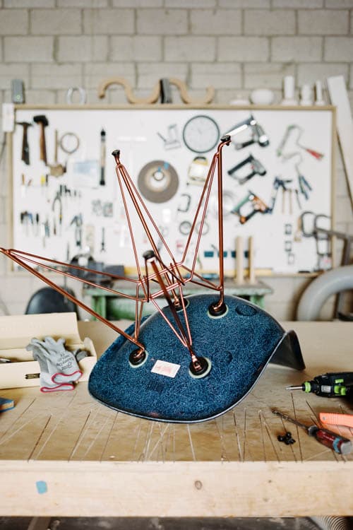 STUSSY Livin’ GENERAL STORE Modernica サイドシェルチェア エッフェルベース