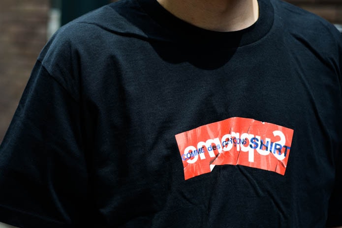 Supreme x COMME des GARÇONS SHIRT の東京ローンチをプレイバック