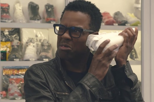 米国で最も面白い人と呼ばれるクリス・ロックが “Sneaker Shopping” に登場