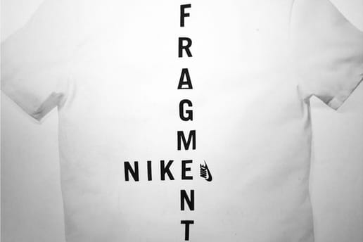 藤原ヒロシが fragment design x Nike によるコラボTシャツのティーザー画像を公開