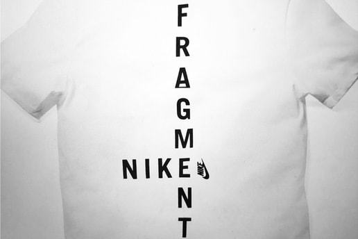 藤原ヒロシが fragment design x Nike によるコラボTシャツのティーザー画像を公開
