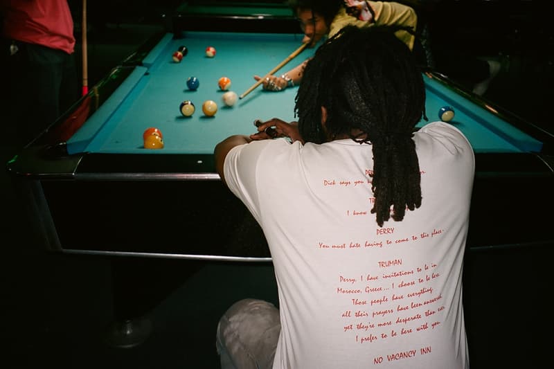 No Vacancy Inn より最新Tシャツアイテムの数々にフィーチャーしたルックブックが登場