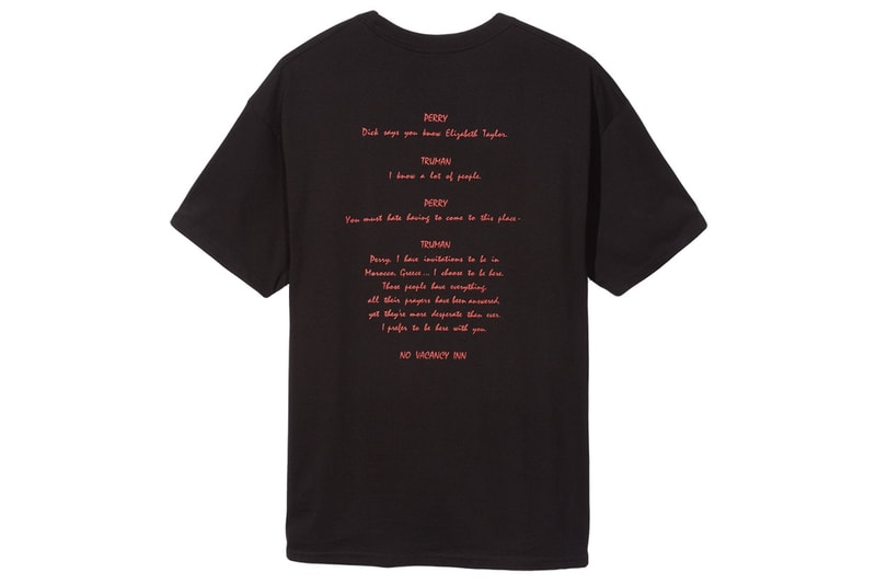 No Vacancy Inn より最新Tシャツアイテムの数々にフィーチャーしたルックブックが登場