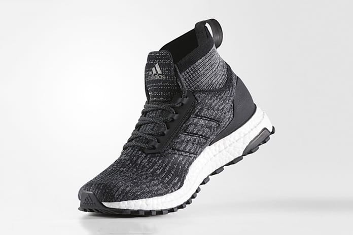 adidas の UltraBOOST ATR Mid Primeknit から新色のグレーが登場