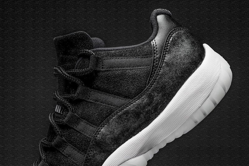 Air Jordan 11 Retro Low “Black / White - Baron”