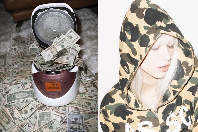 ニーク・ラークから届いた Anti Social Social Club x BAPE® ルックブック