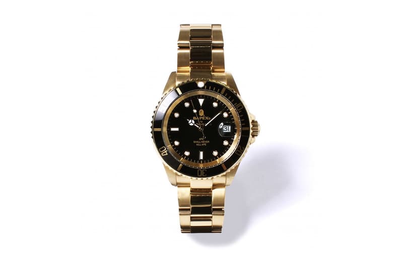 クリーン&リュクスな BAPE® のウォッチ TYPE 1 BAPEX®