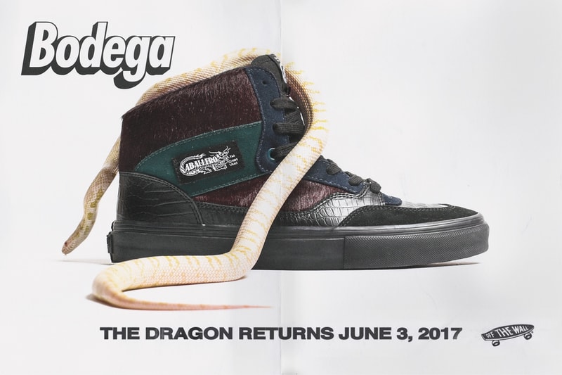 Bodega  Vault by Vans カプセルコレクション “Return of the Dragon”