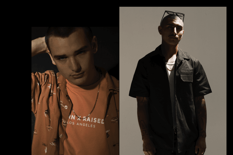 BornxRaised より最新コレクションにフィーチャーしたルックブックが到着