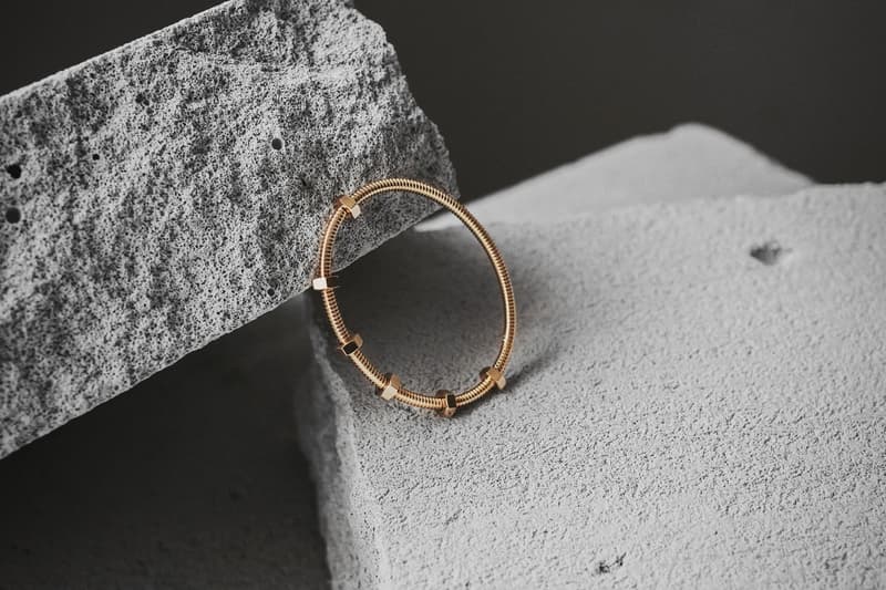 Cartier の Écrou de Cartier にクローズアップ