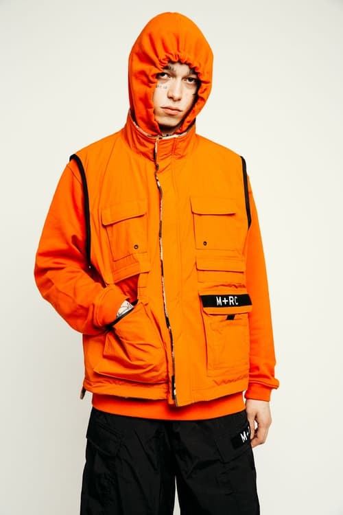 M+RC NOIR の色鮮やかなストリートスタイル