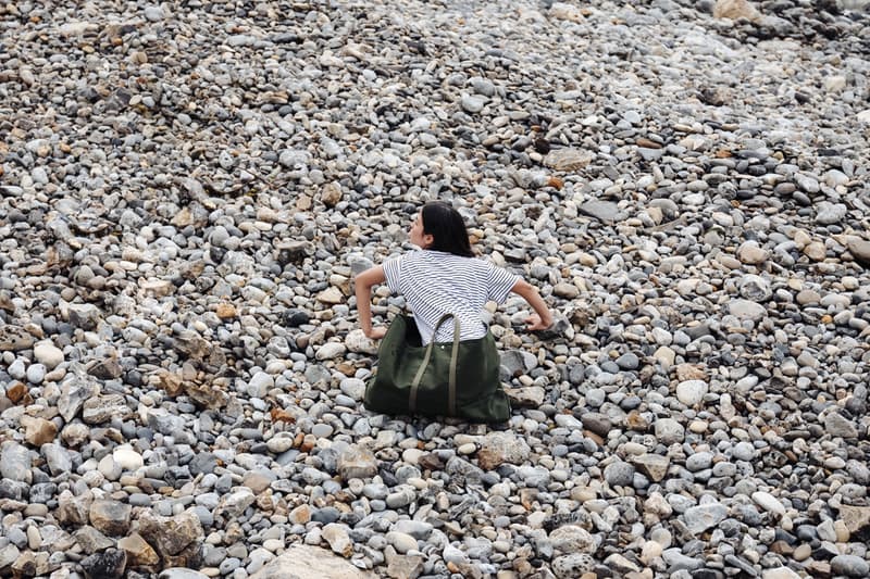 マルティ・プロジェクト x スティール・キャンバス・バスケット　キャンバス地トートバッグ