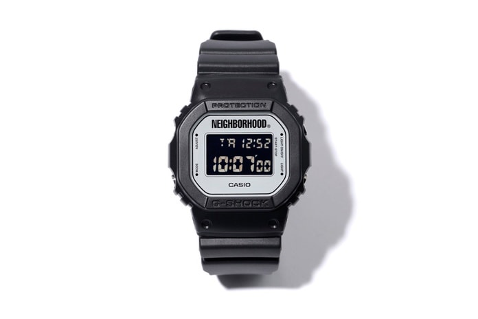 NEIGHBORHOOD x G-SHOCK が再タッグし DW-5600 をリモデル