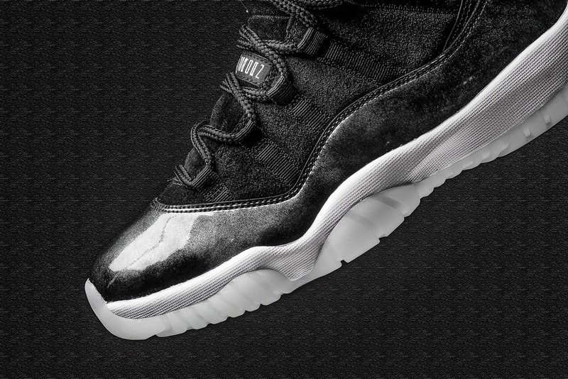 Air Jordan 11 Retro Low “Black / White - Baron”