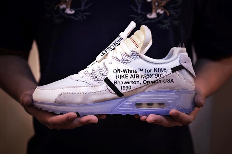 OFF-WHITE™ x Nike Air Max 90 Ice の最新画像